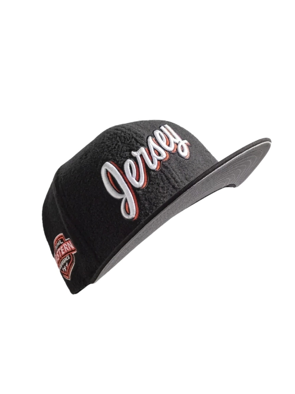 Boné New Era New Jersey Devils Micro Fleece 59FIFTY Fitted Black — 7-3/4, Novo