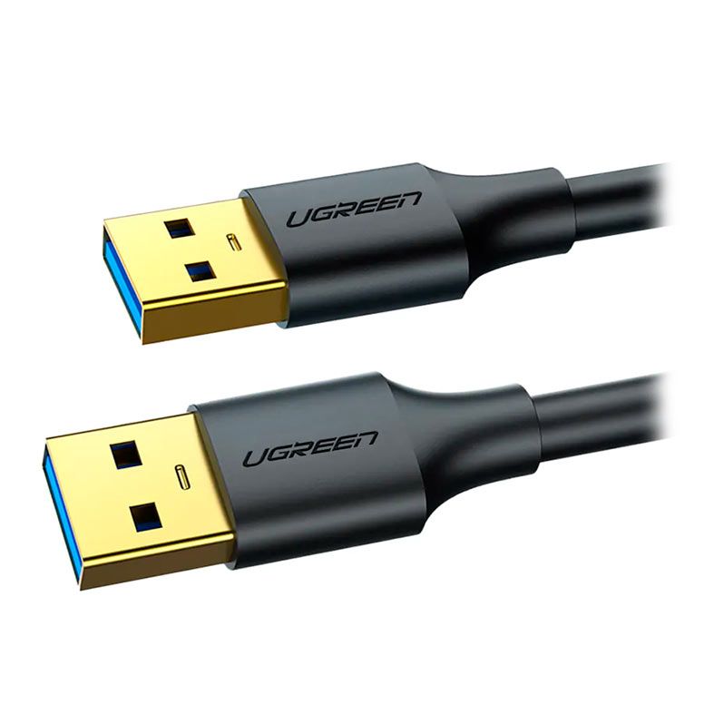 Foto 4 de Cabo UGREEN USB-A Macho para Macho, 2m, Preto, UG-10371
