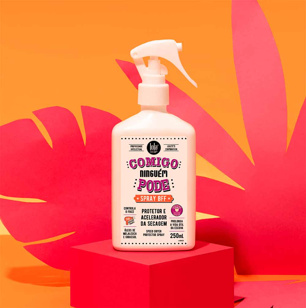 Foto 2 de Spray BFF das Mechas Lola Cosmetics Comigo Ninguém Pode — 250ml