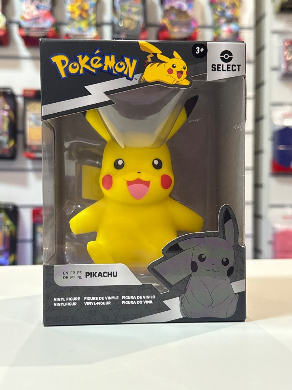 Pikachu Pokémon Vinyl Figure 3389 Sunny Brinquedos — Único, Novo