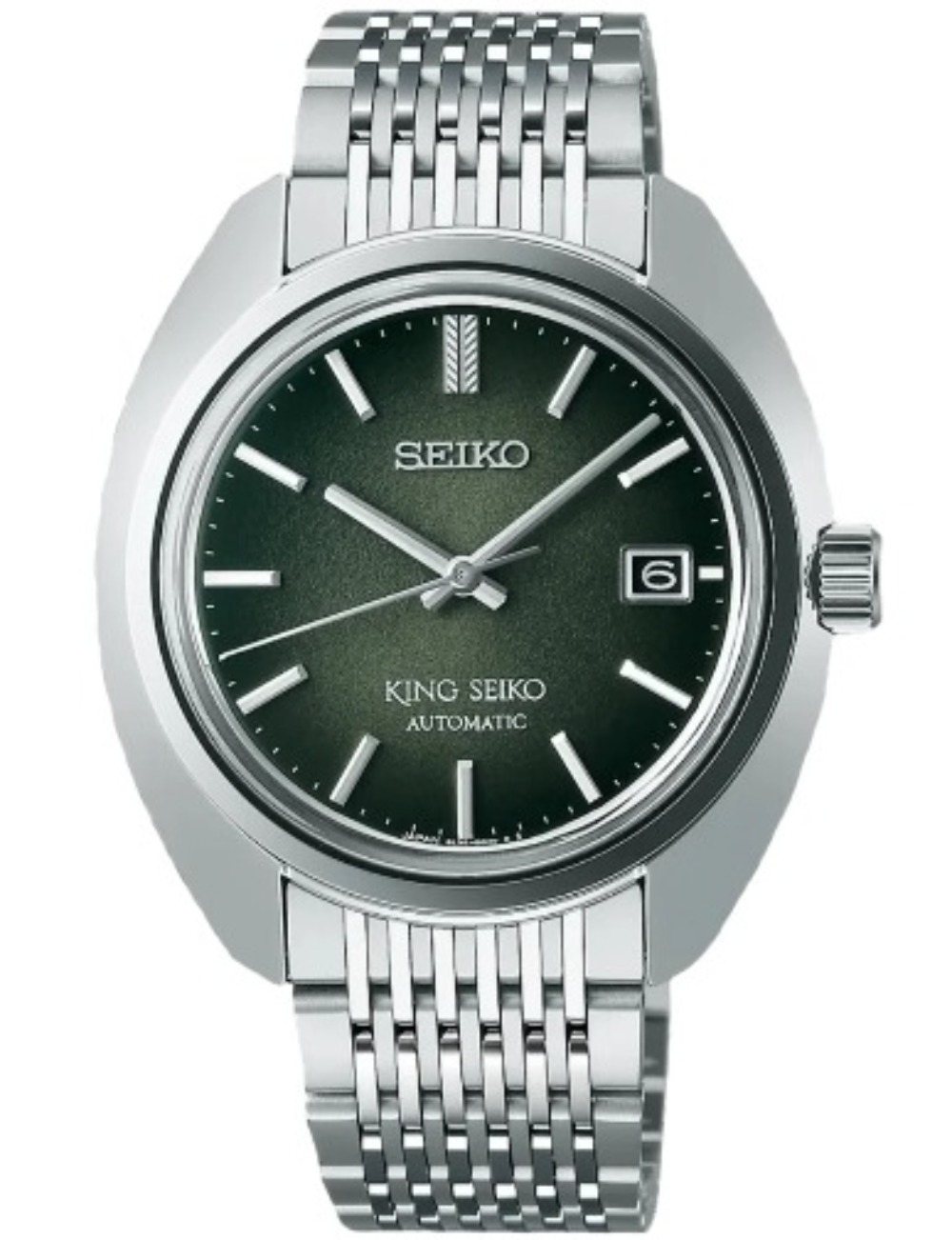 Relógio Seiko King Seiko Dial Green 39.4mm — Único, Novo