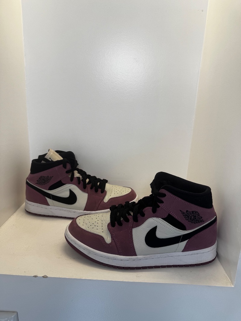 Foto 2 de Air Jordan 1 Mid SE Berry Pink — 39, Usado
