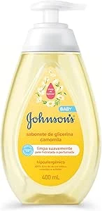 Sabonete Líquido Johnson's Baby, Glicerina e Camomila, 400ml