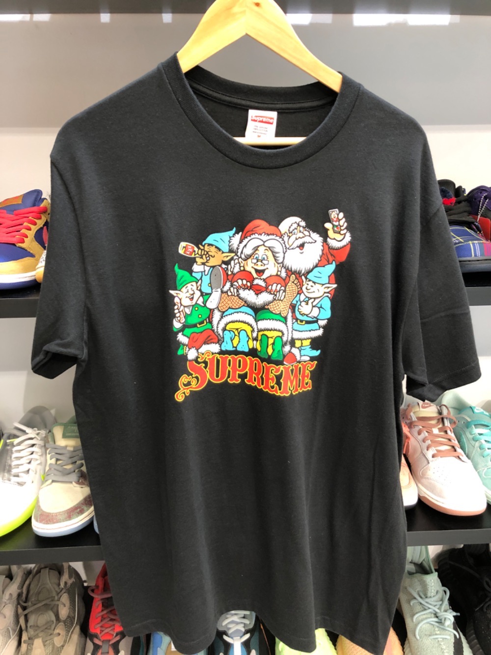 Camiseta Supreme Naughty Black FW25-W17 — M, Novo