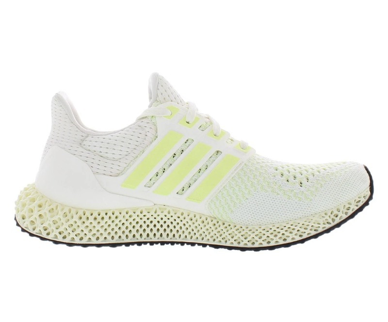 Foto 2 de adidas Ultra 4D Core White Almost Lime Silver Metallic — 41, Novo