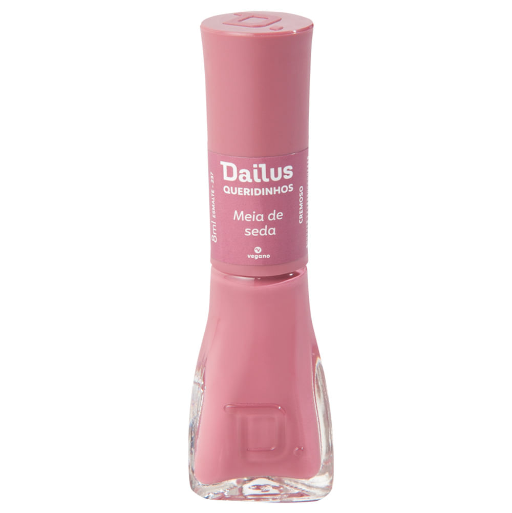 Esmalte Cremoso Tons Rosados Dailus — 237 Meia Seda