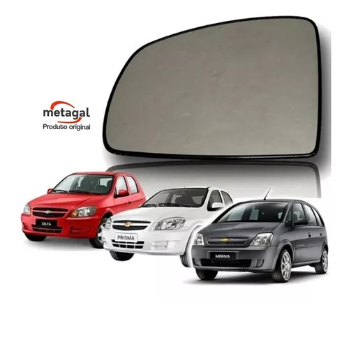 Lente Retrovisor Celta Prisma Meriva 2007 A 2015 Original