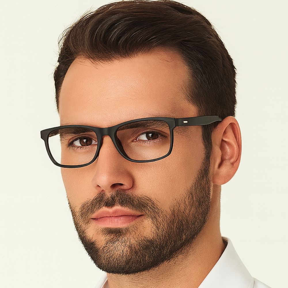 Foto 2 de Armação para Óculos de Grau Masculino DNZ 2 4230 Preto