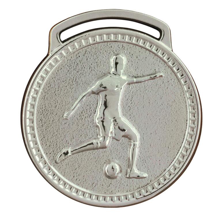 Medalha Vitória Futebol 50002 50MM com fita - prata
