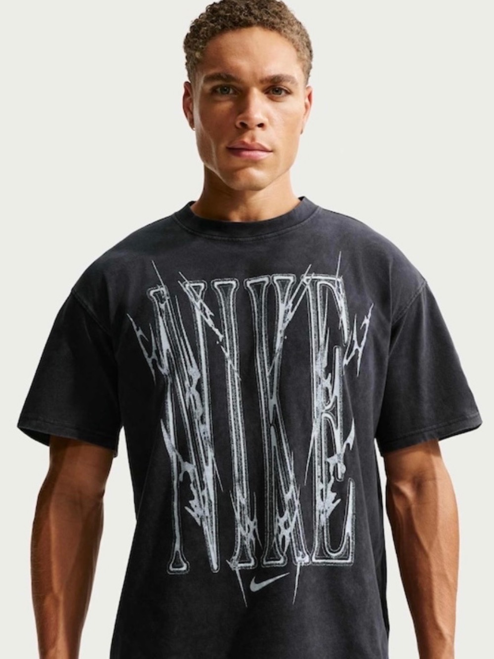 Camiseta Nike Train Verbiage Black — P / M / G, Novo