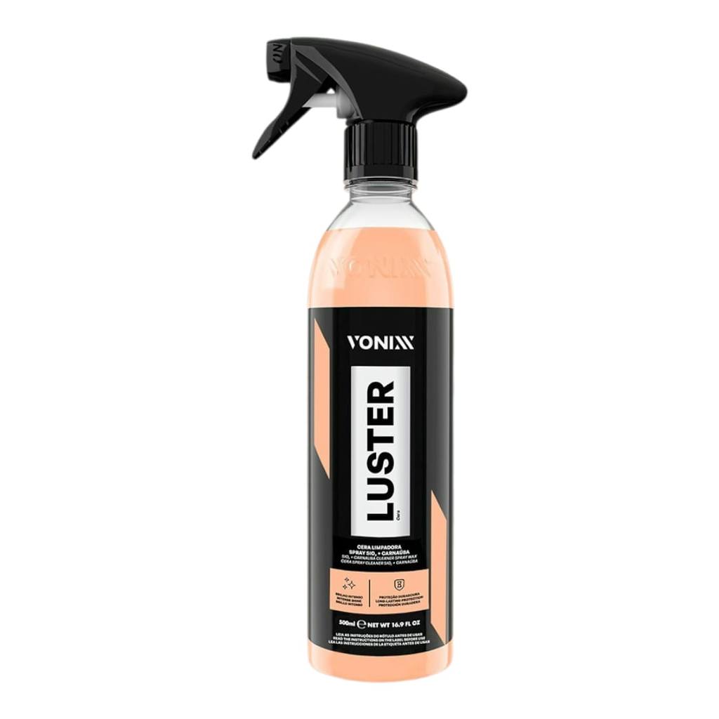 Cera Limpadora Spray Sio2 mais Carnaúba Luster Vonixx