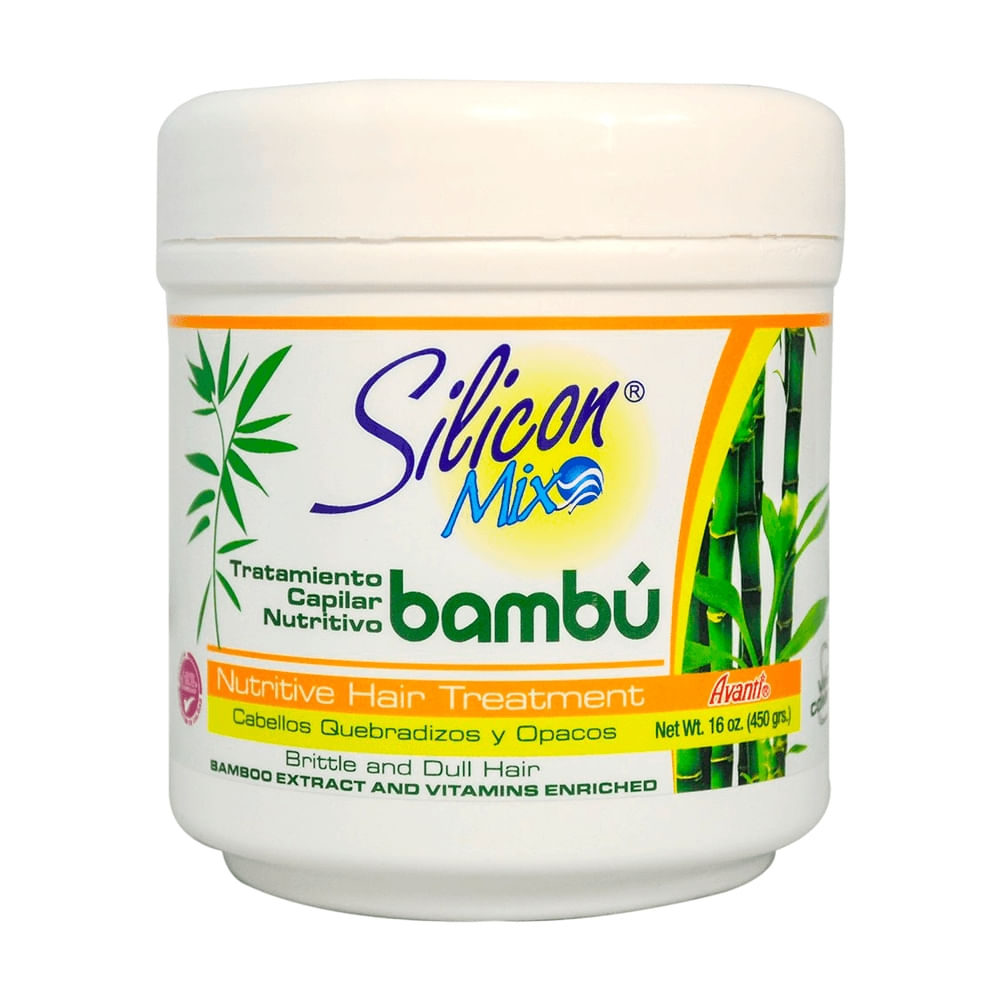 Silicon Mix Bambu - Máscara de Tratamento Capilar Nutritivo 450g — Silicon Mix Bambu - Máscara de Tratamento Capilar Nutritivo 450g 450g