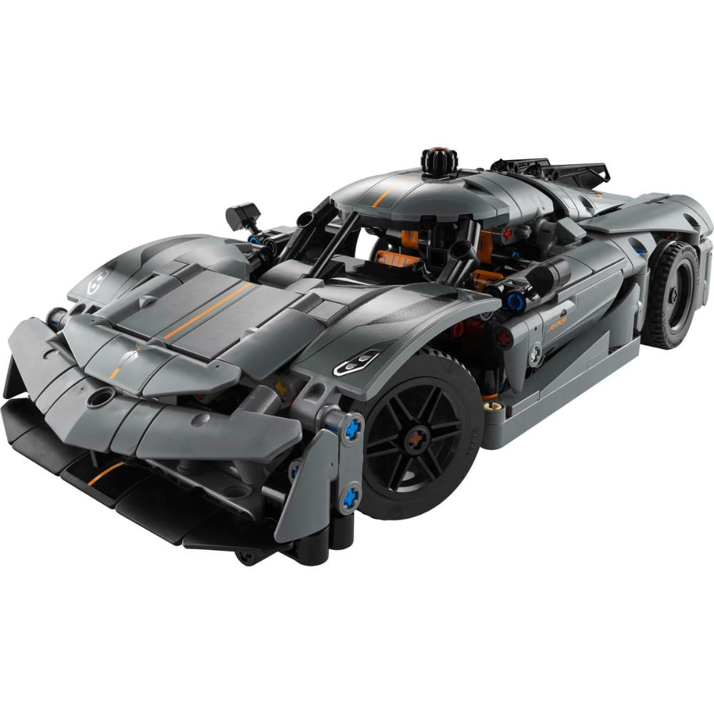 Foto 4 de LEGO® Technic Hipercarro Koenigsegg Jesko Absolut Cinza