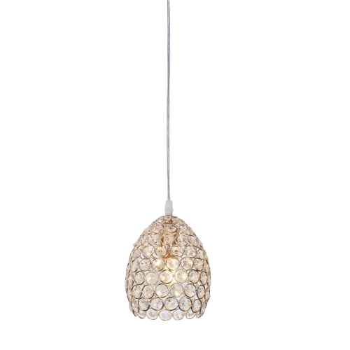 PENDENTE CRISTAL Ø13CM E14×1 DR DCD00736 SINDORA