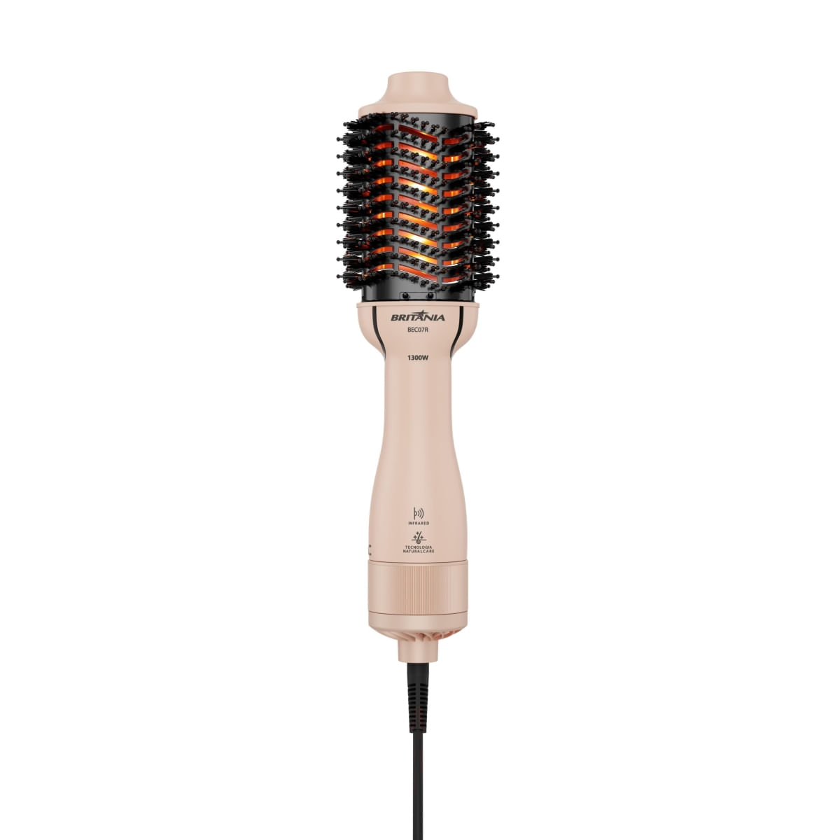 Escova Secadora Soft Britânia BEC07 1300w Bivolt - Rosa