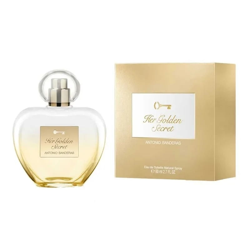 Her Golden Secret Antonio Banderas Feminino Eau de Toilette 80Ml