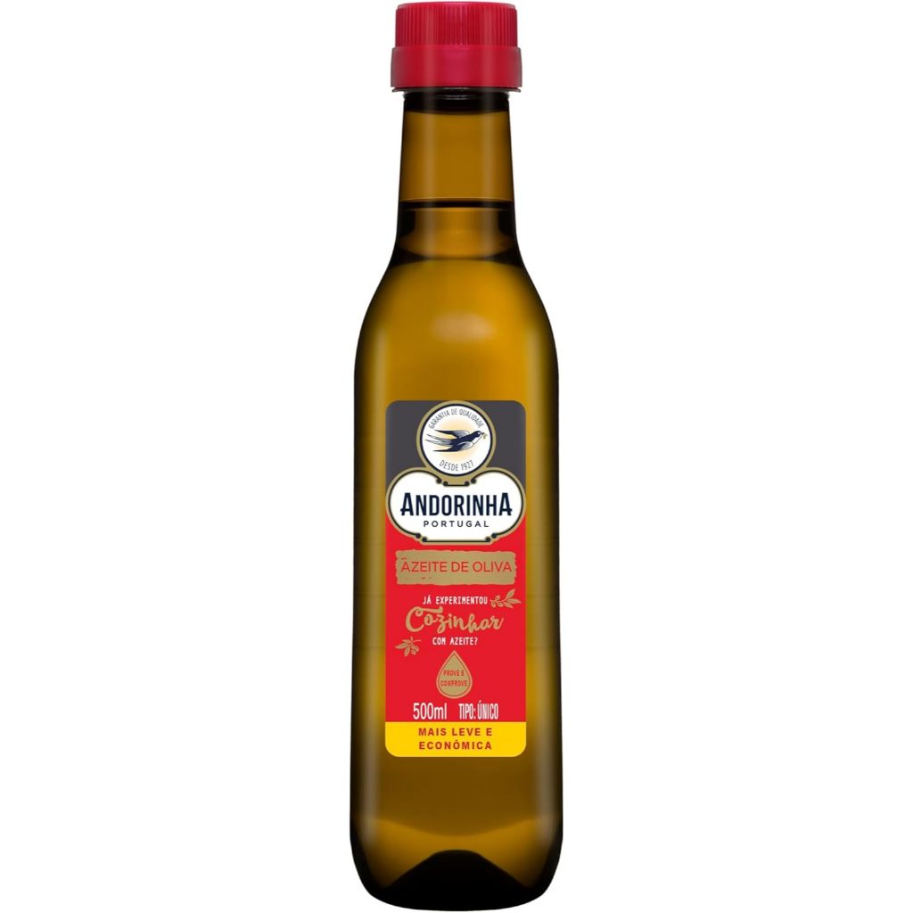 Azeite de Oliva Tipo Único Andorinha 500ml – Versatilidade e Sabor no Dia a Dia