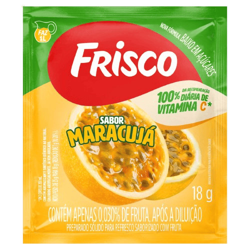 Frisco Suco em Pó Maracujá 18g