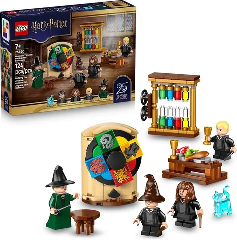 LEGO Harry Potter O Castelo de Hogwarts : Cerimônia do Chapéu Seletor 124 peças