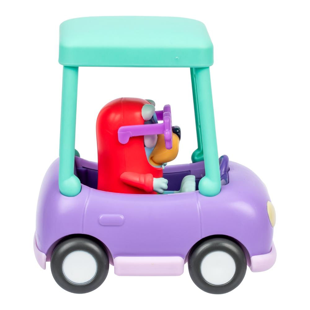 Foto 5 de Mini Veículo Bluey com Boneco Colecionável - Carro da Vovó