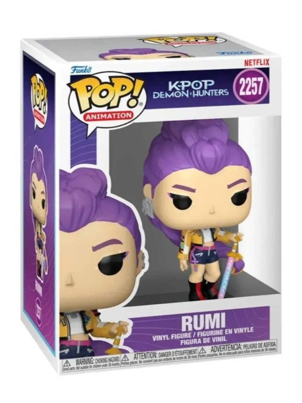 Funko Pop! Animation K-Pop Demon Hunters Rumi #2257 — POP, Novo