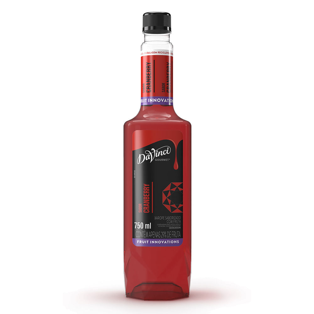 Xarope DaVinci Cranberry 750 ml Xarope DaVinci | Cranberry – 750ml