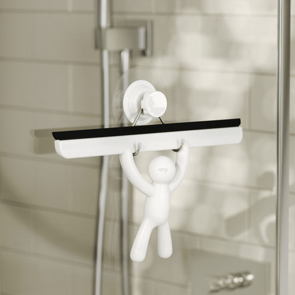 Foto 4 de Rodo Buddy Com Ventosa Branco - Umbra