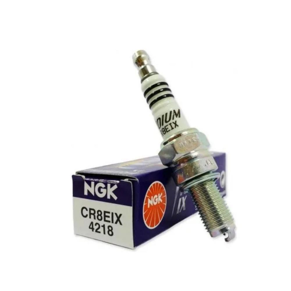 Foto 2 de Vela Ignição NGK Iridium CR8EIX Dafra Citycom 300i Maxsym