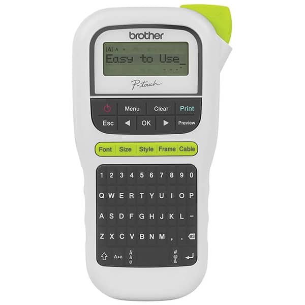 Rotulador eletrônico portátil PTH110 Brother CX 1 UN