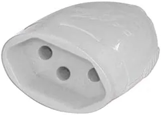 TOMADA DESMONTAVEL 2P+T 20A/250V BRANCO - GRANEL 1 DANEVA