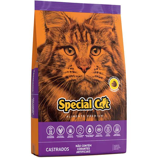 Racao Special Cat Gatos Castrados 10,1kg