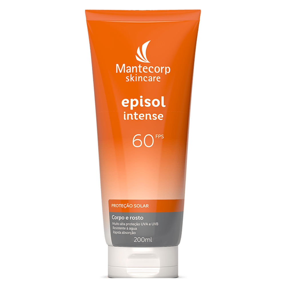 Protetor Solar Facial e Corporal Mantecorp Skincare – Episol Intense FPS60 — 200ml