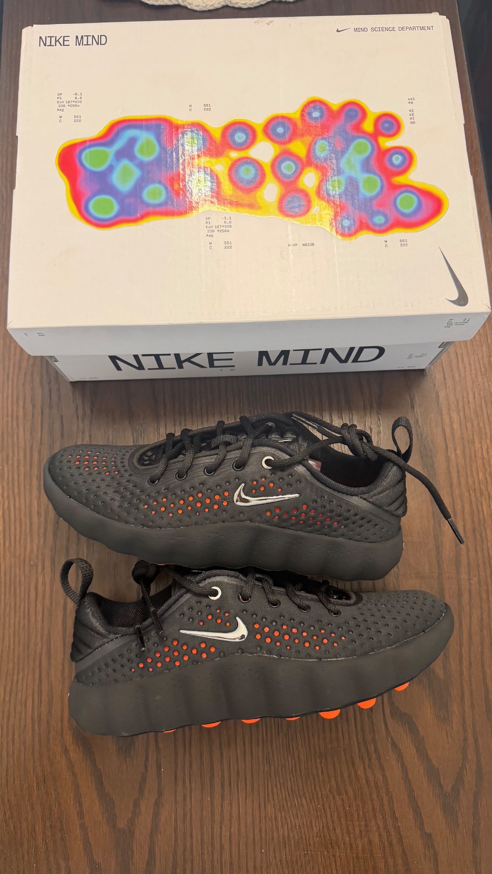 Nike Mind 002 Black Chrome Feminino — 36, Novo