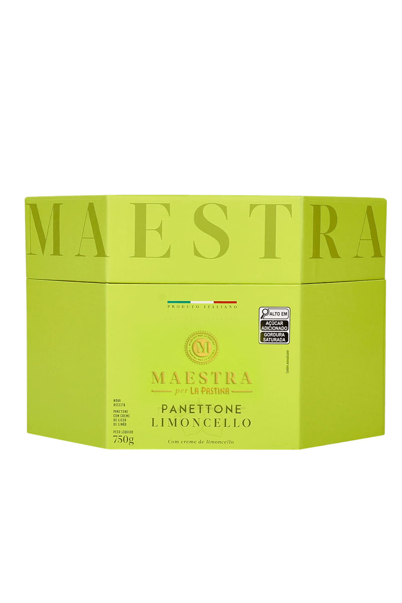 Panettone Creme Limoncello 750g Maestra Per La Pastina