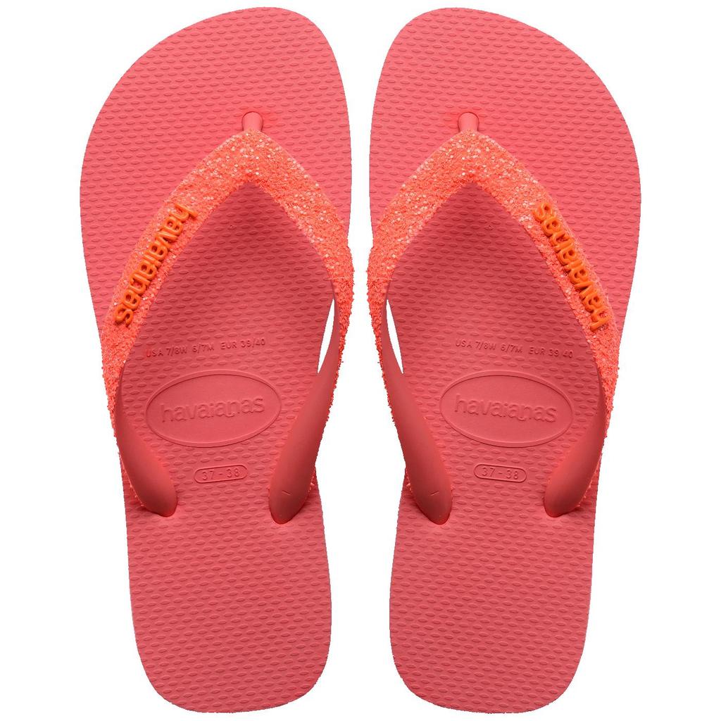 Chinelo Havaianas Top Glitter Neon