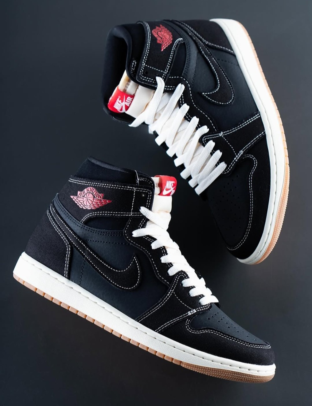 Air Jordan 1 Retro High OG Flight Club Black Sail — 38 / 41 / 42.5 / 43, Novo