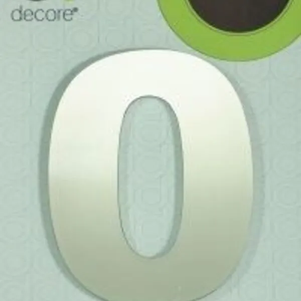 AN 15.0 - NUMERO DE ALUMINIO ESPELHADO - ANTICATTO