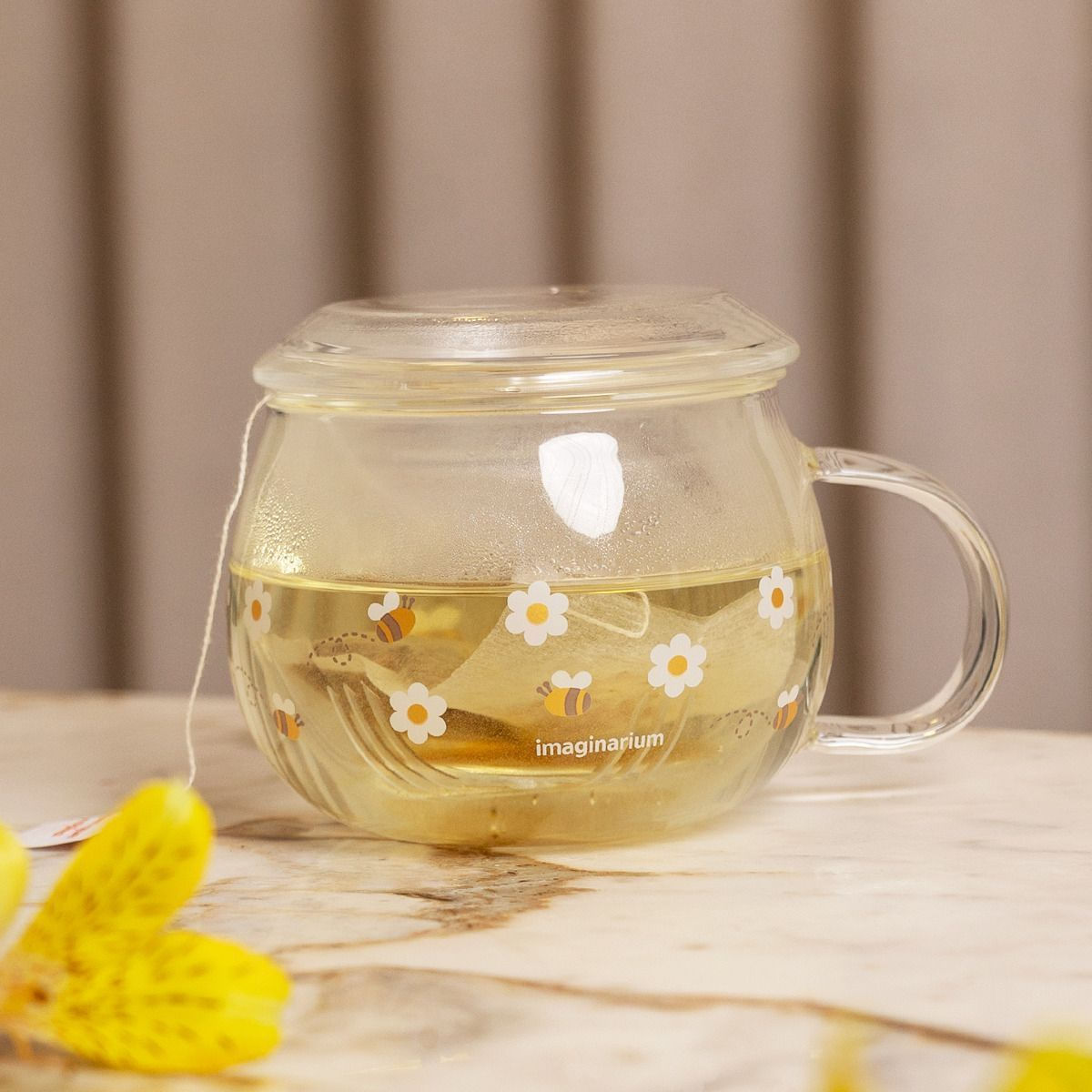 Foto 2 de Caneca Com Infusor Abelhas Único