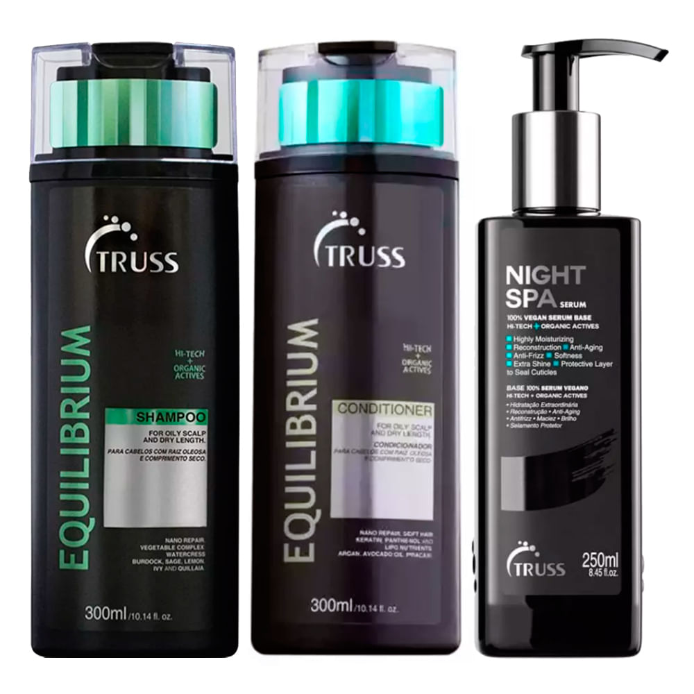 Truss Professional Equilibrium Kit - Sh + Cond + Sérum — Kit