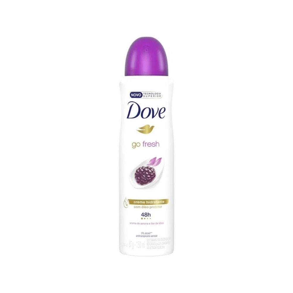 Desodorante Aerossol Dove Amora e Flor de Lótus 150ml