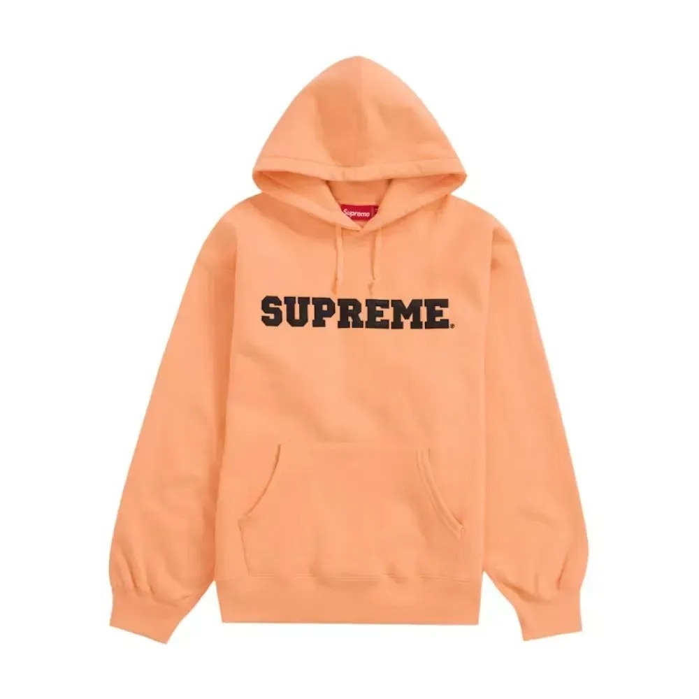 Moletom Supreme Collegiate Hooded Peach SS24 — M / G, Novo