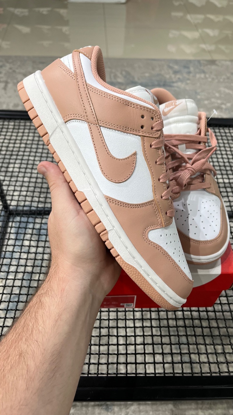 Foto 2 de Nike Dunk Low Rose Whisper — 40, Novo