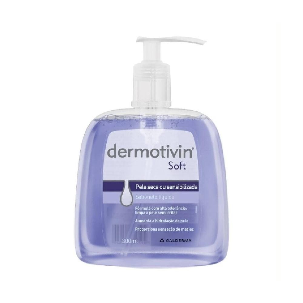 Sabonete Liquido Dermotivin Soft 300ml