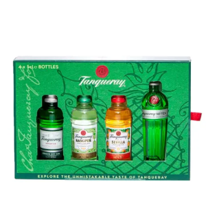 Kit Miniaturas Tanqueray Clássicas 50ml