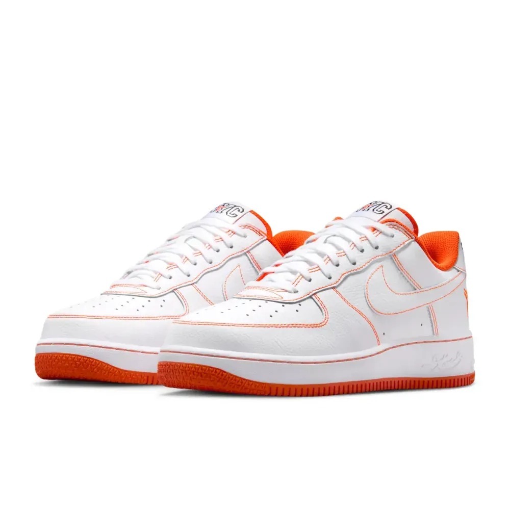 Kobe Bryant x Nike Air Force 1 Low Protro White Safety Orange — 40.5, Novo