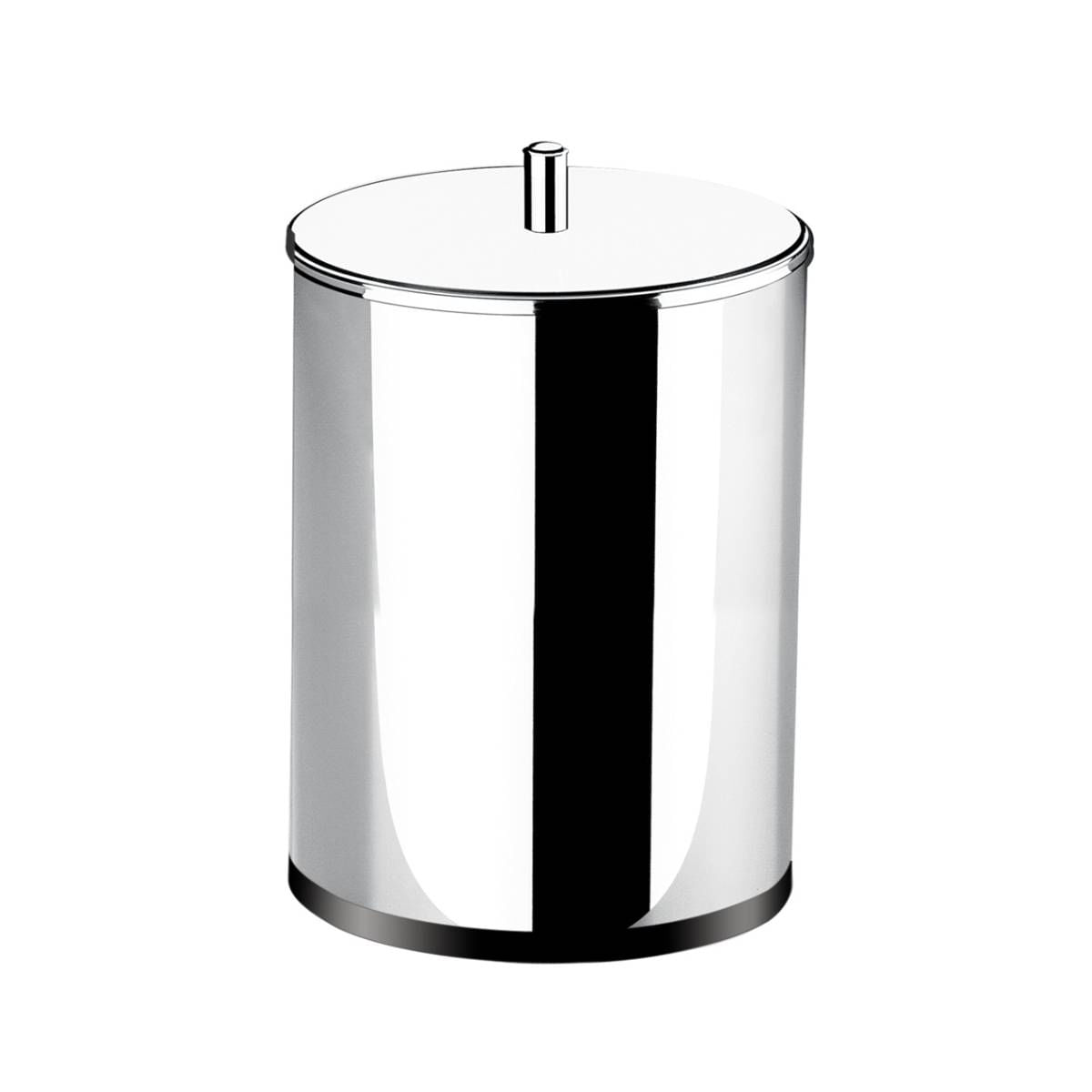 Lixeira com Tampa Brinox Decorline 7,8 Litros Ø18,5 x 32cm Aço Inox Inox