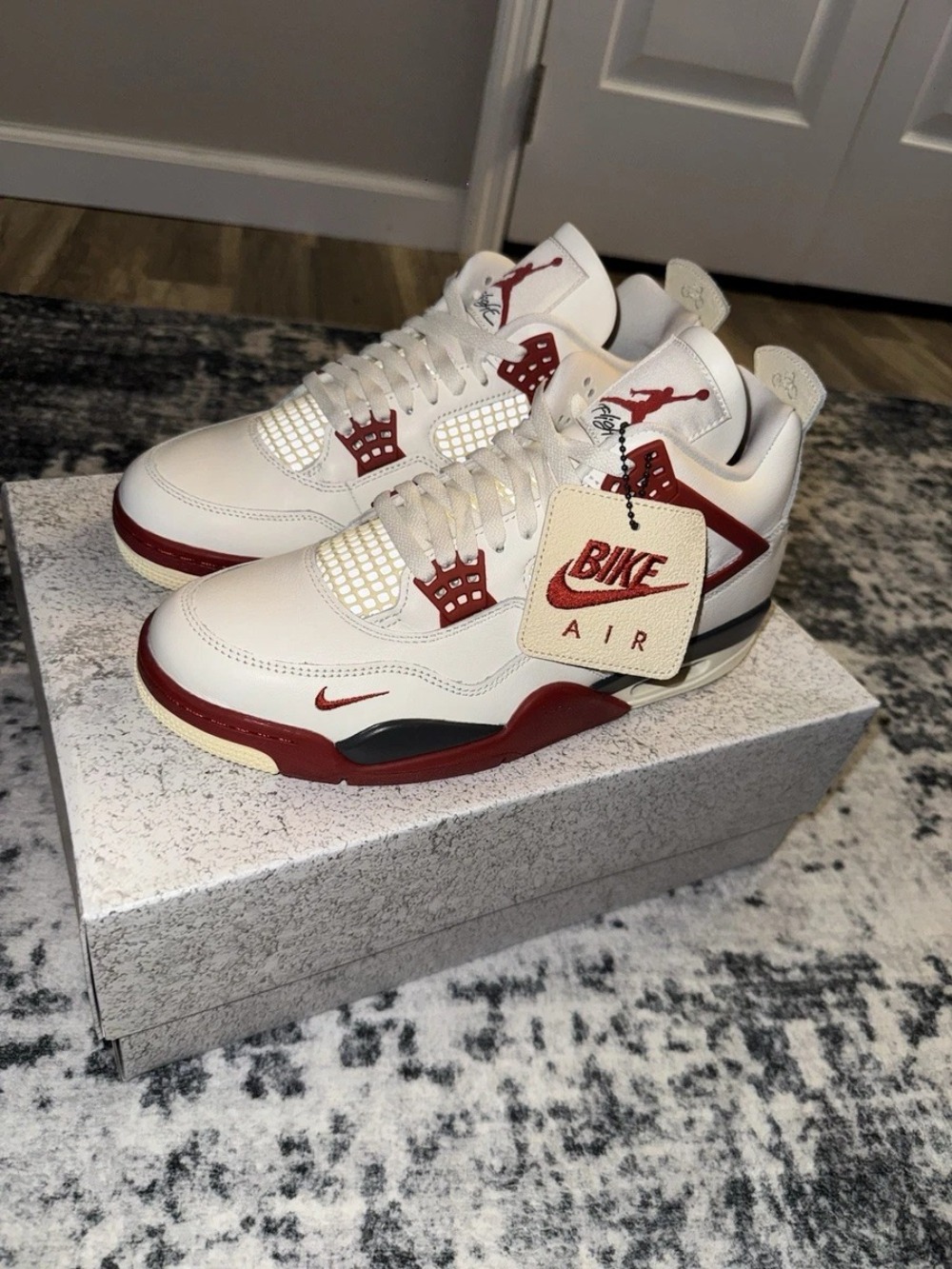 Nigel Sylvester x Air Jordan 4 Brick After Brick — 41, Novo