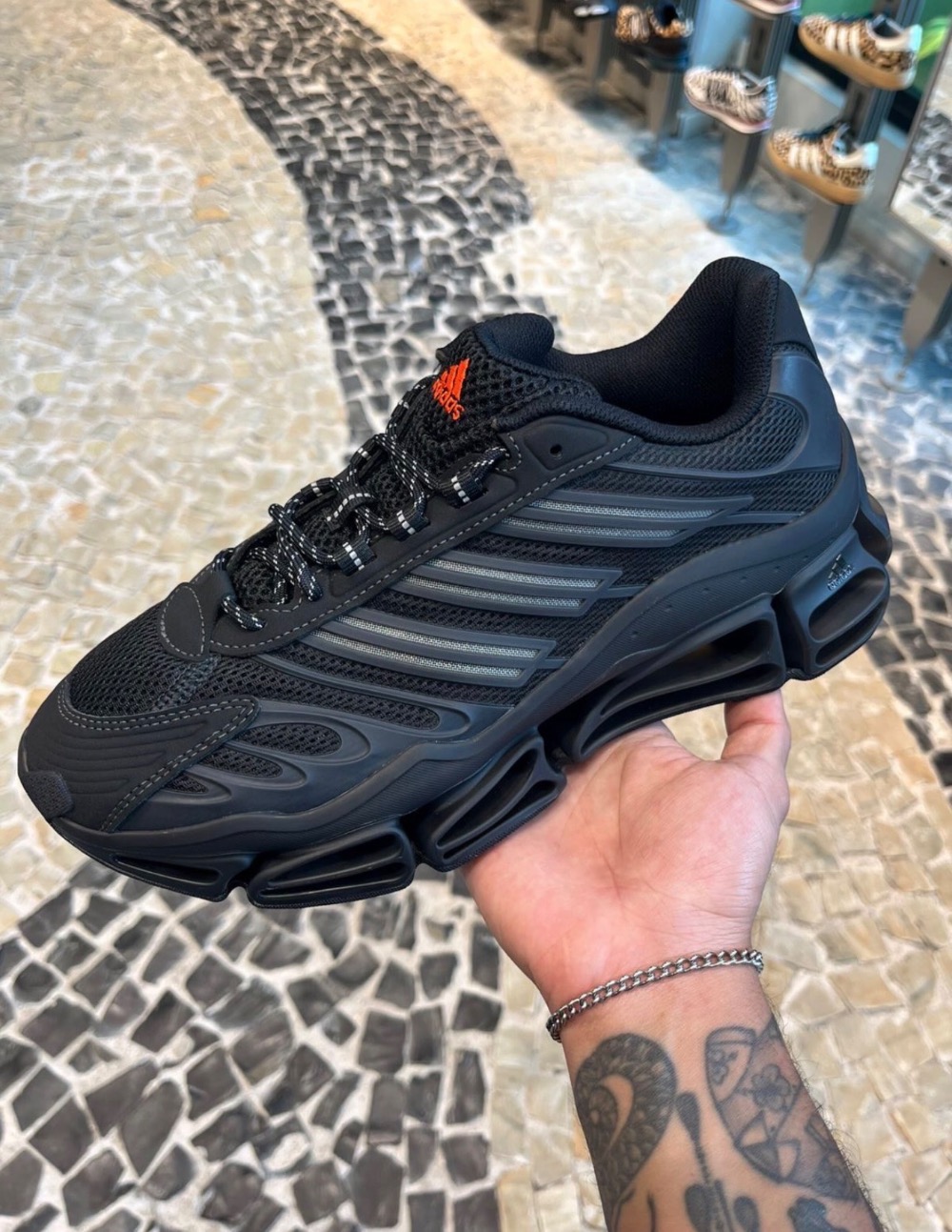 adidas Megaride AG Black — 39, Novo