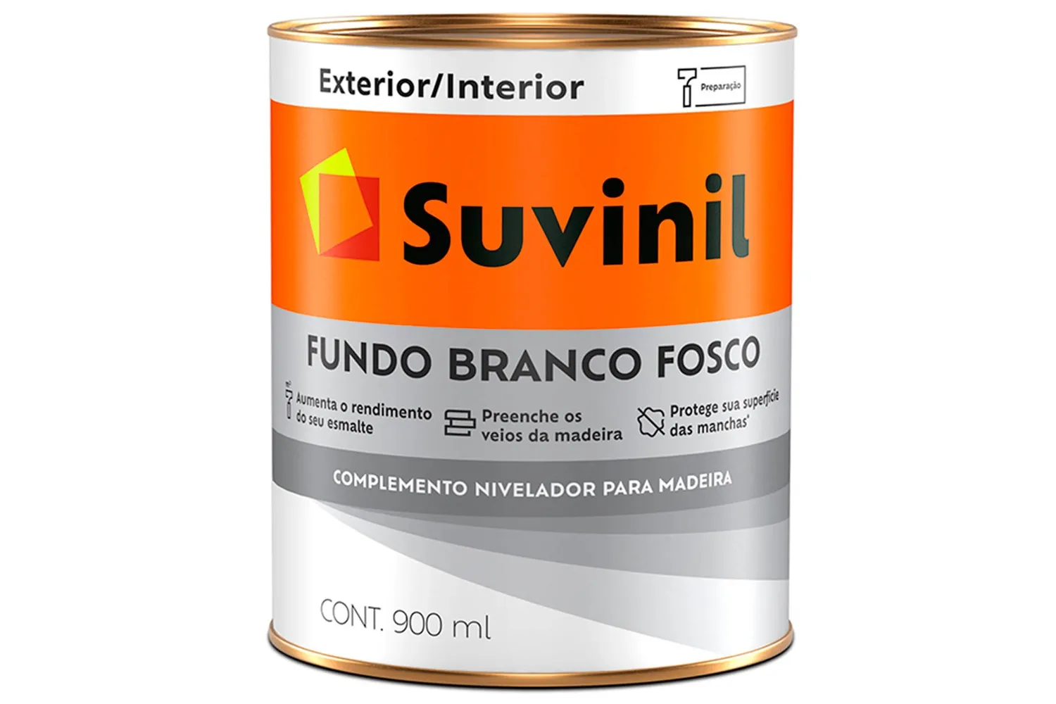 FUNDO BRANCO FOSCO 0,9L SUVINIL