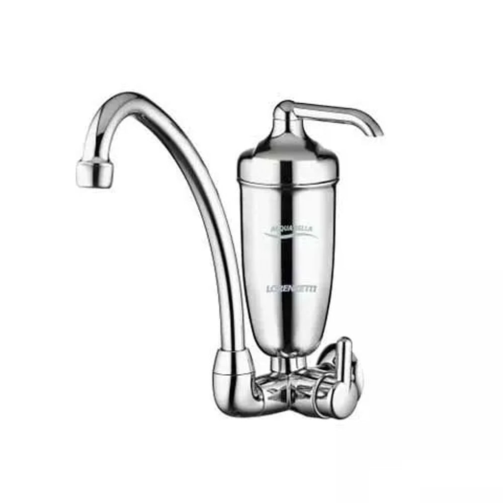 Purificador de Água com Torneira Lorenzetti Acqua Bella Cromado Purificador De Água Com Torneira Acqua Bella Cromado Não Elétrico Lorenzetti